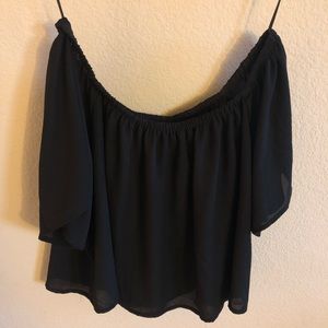 F21 off the shoulder top